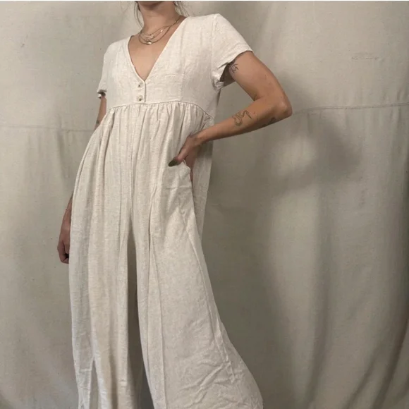 Natural Life Avery Wide-Leg Jumpsuit - Picture 4 of 10